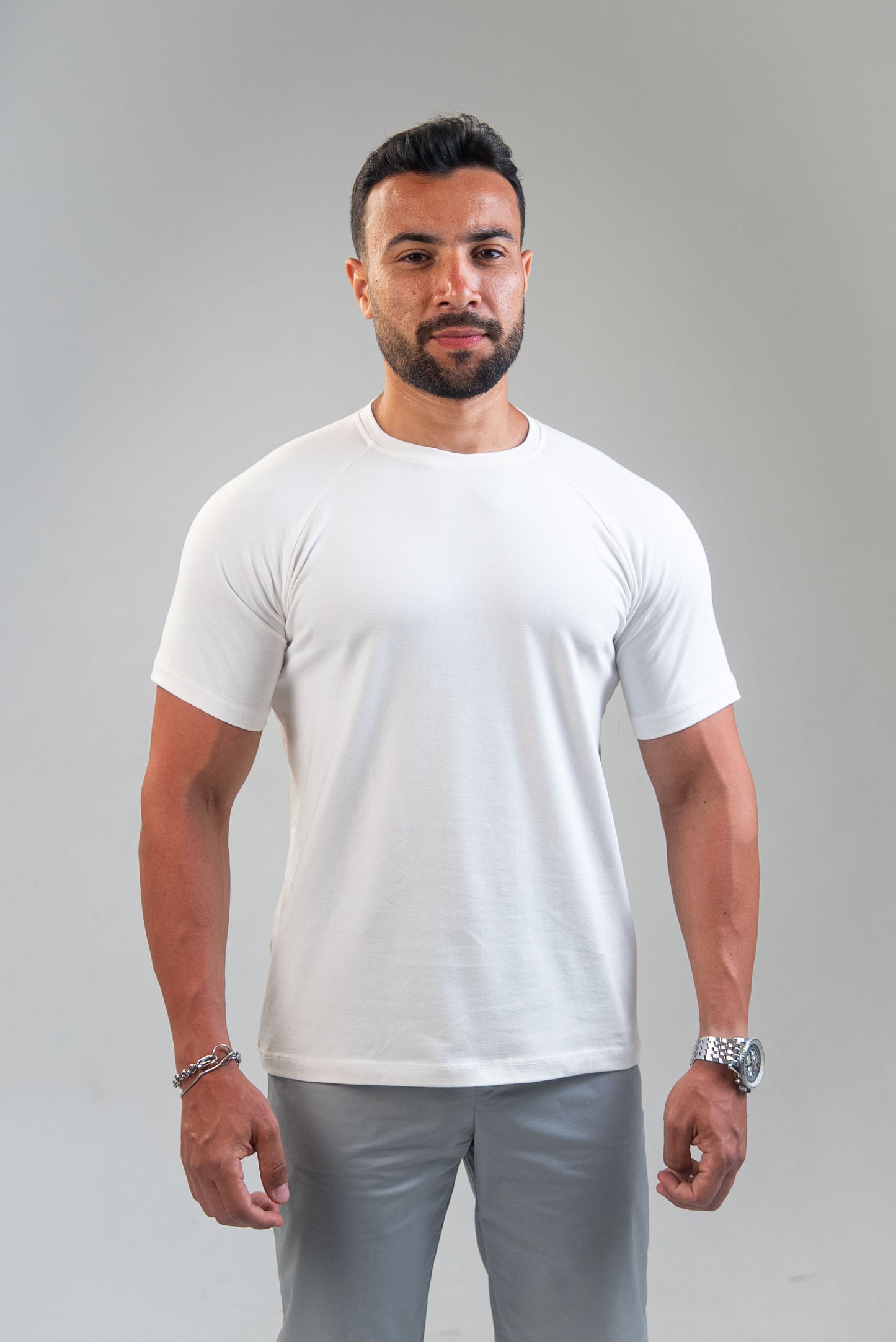 Premium cotton Reglan basic T-shirt