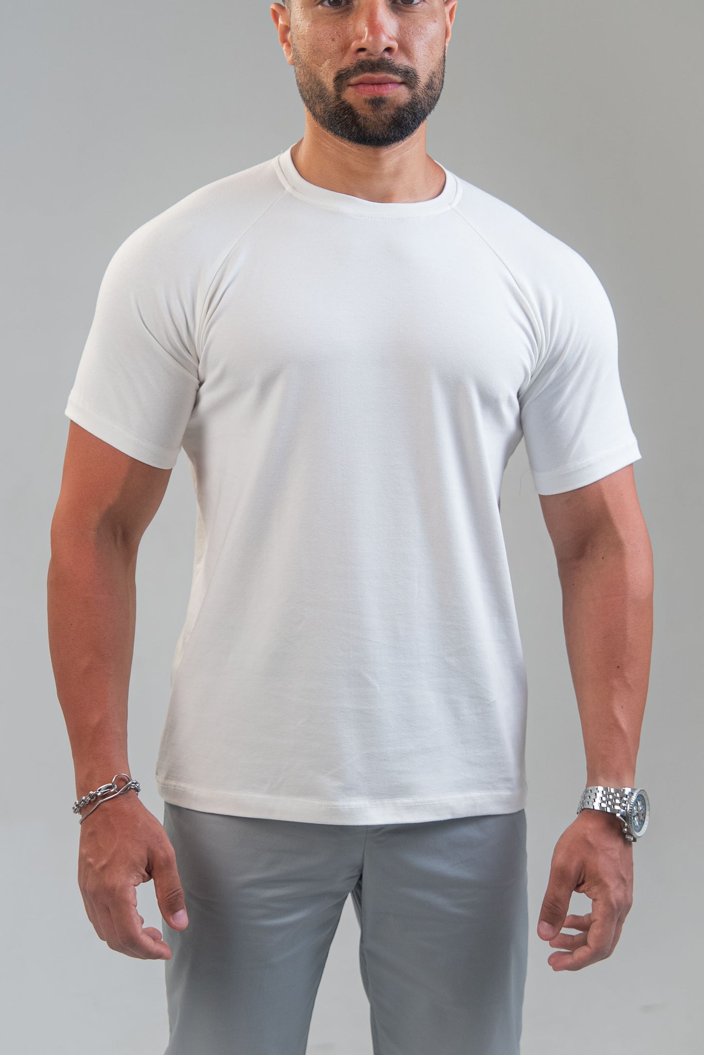 Premium cotton Reglan basic T-shirt