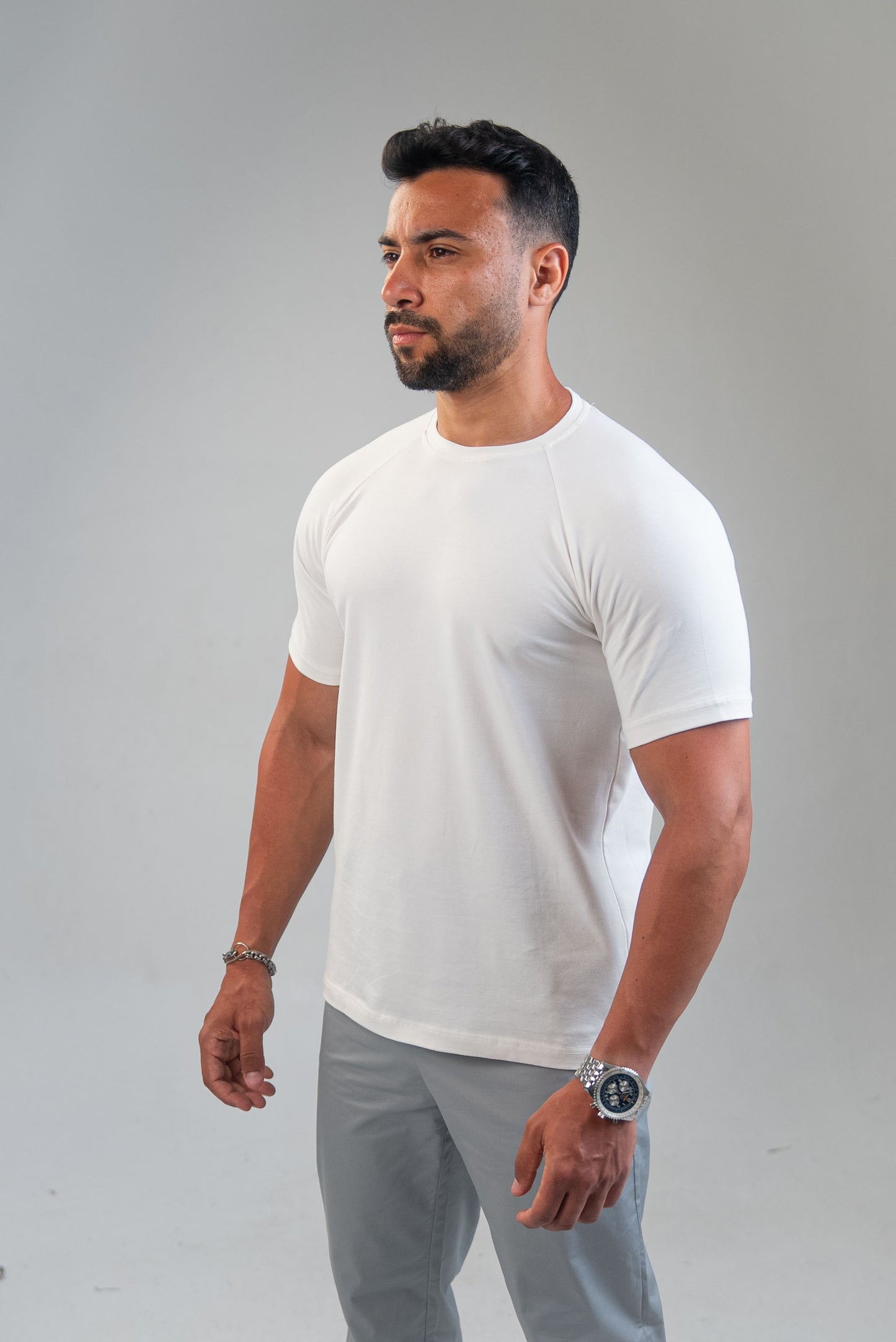 Premium cotton Reglan basic T-shirt