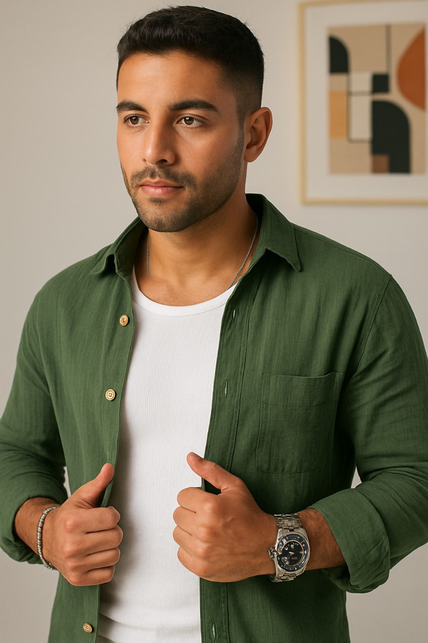 Pure Linen Shirt