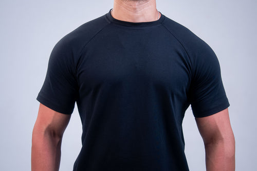 Premium cotton Reglan basic T-shirt