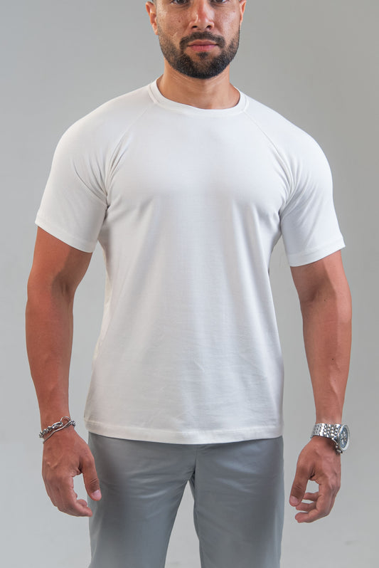 Premium cotton Reglan basic T-shirt